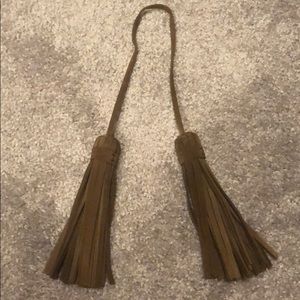 Madewell purse tassels